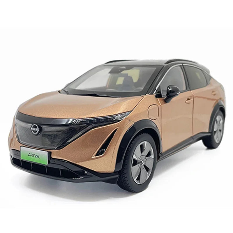 1:18 Scale Nissan Ariya 2022 Diecast Miniature Car Model 1/18 Metal Static Simulation Vehicle Toys Model Men's Hobby Collection