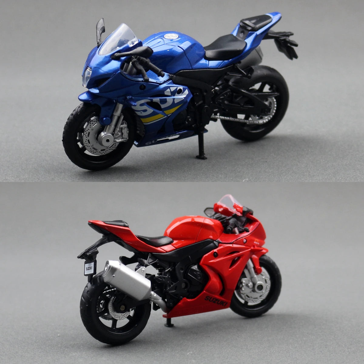 1/18 Suzuki GSX-R1000 Toy Motorcycle Diecast Metal Miniature Vehicle Model 1:18 Super Racing Collection Gift for Children Boy