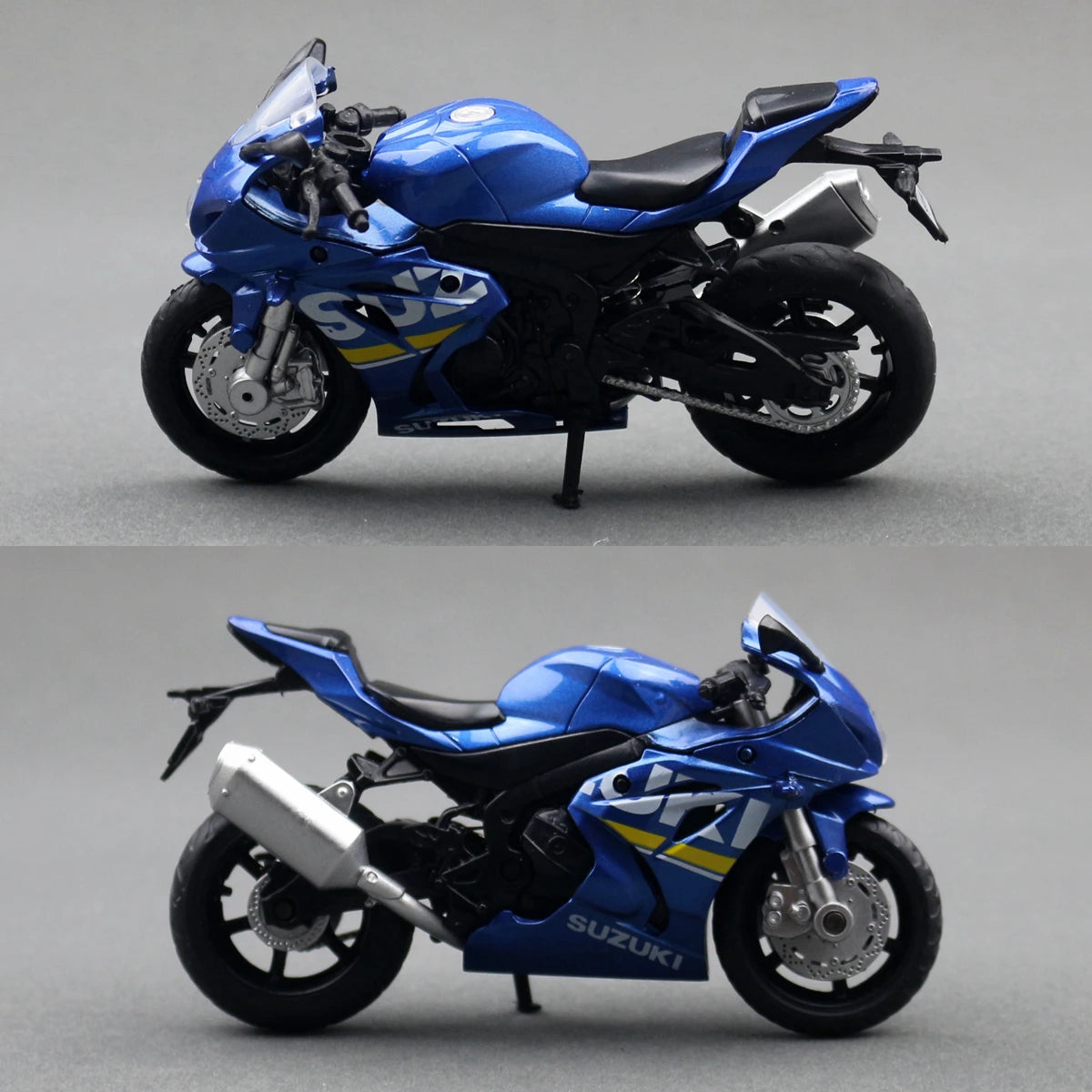1/18 Suzuki GSX-R1000 Toy Motorcycle Diecast Metal Miniature Vehicle Model 1:18 Super Racing Collection Gift for Children Boy