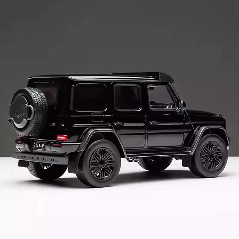 Iscale factory 1:18 G63 4X4 alloy car model, large G car model