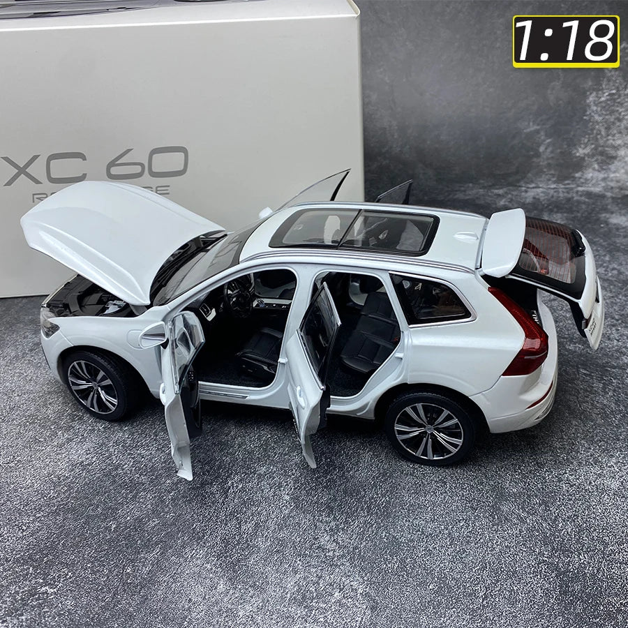 Diecast model 1:18 scale new XC60 XC40 XC90 S90 alloy car model SUV sedan static display collection