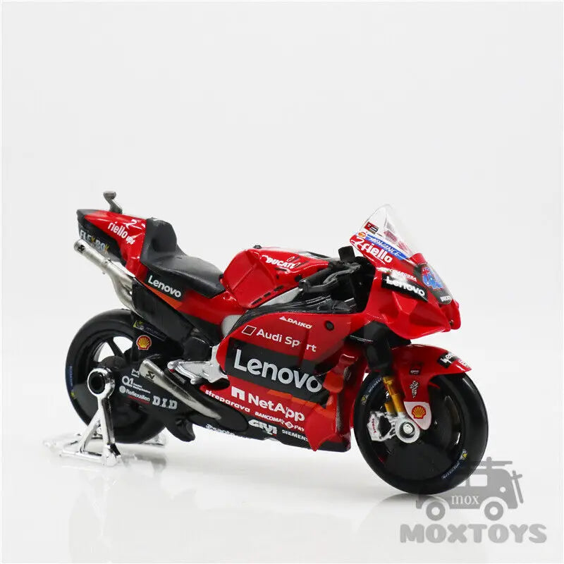 Maisto 1:18 2021 Yamaha Ducati Diecast Moto Motorcycle Racing