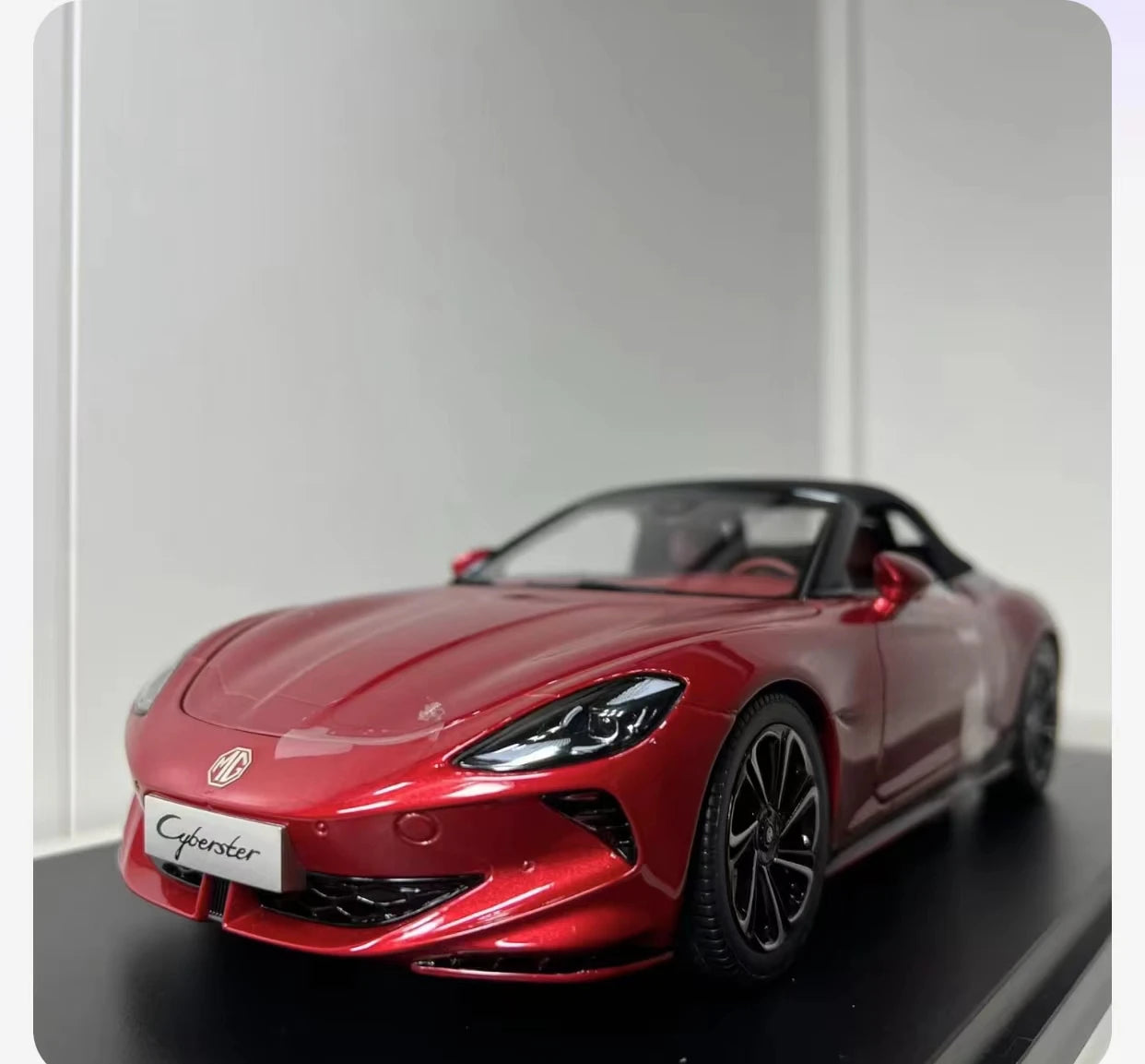 1/18 Diecast Model Car Model Cyberster Gifts for Collectors