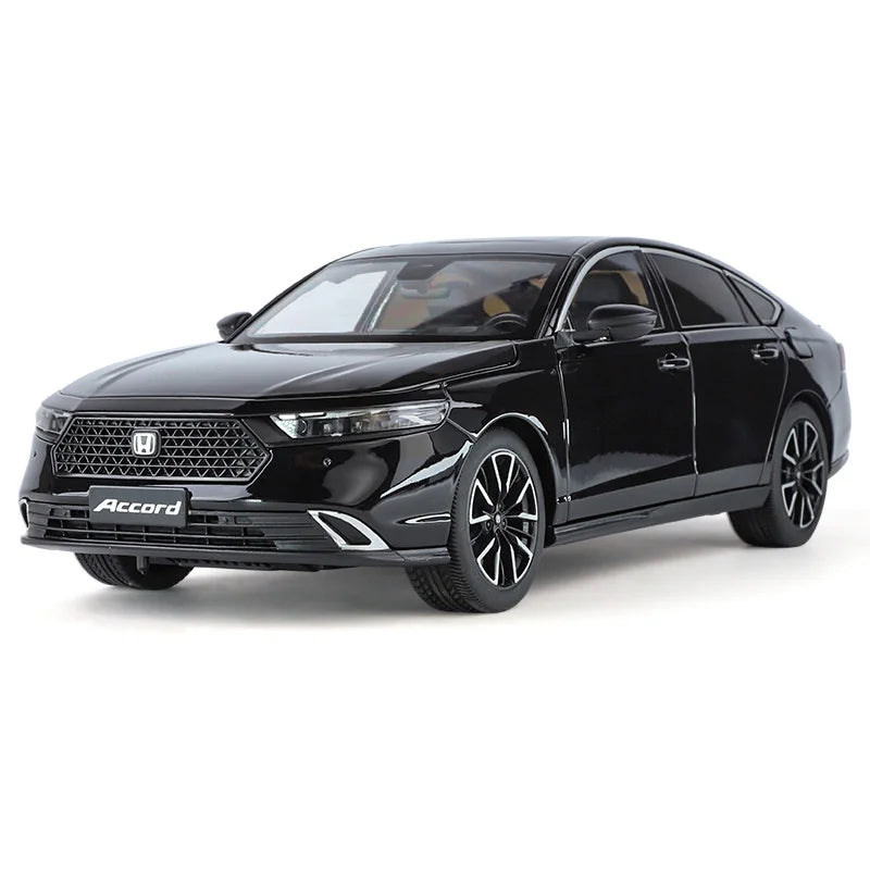 New 1:18 HONDA Accord Alloy Car Model Diecasts Metal Vehicles Car Model High Simulation Sound and Light Collection Kids Toy Gift