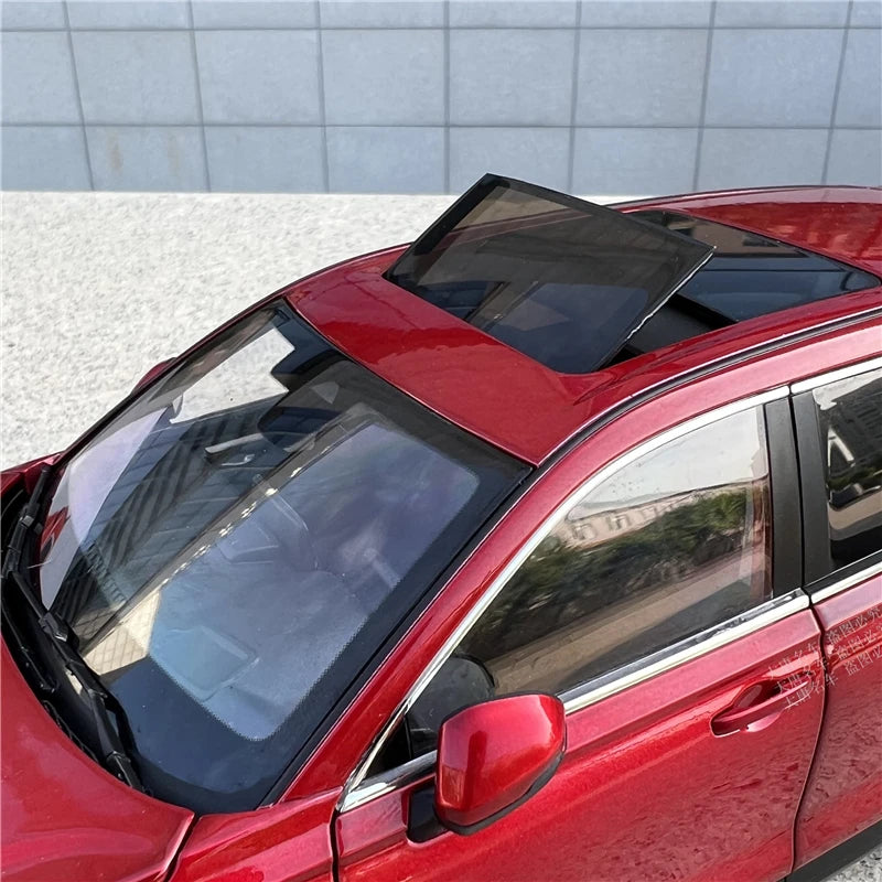 1:18 2024 HONDA CR-V CRV SUV Alloy Car Model Diecast Metal Vehicle Car Model Simulation Collection Childrens Toy Gift Decoration