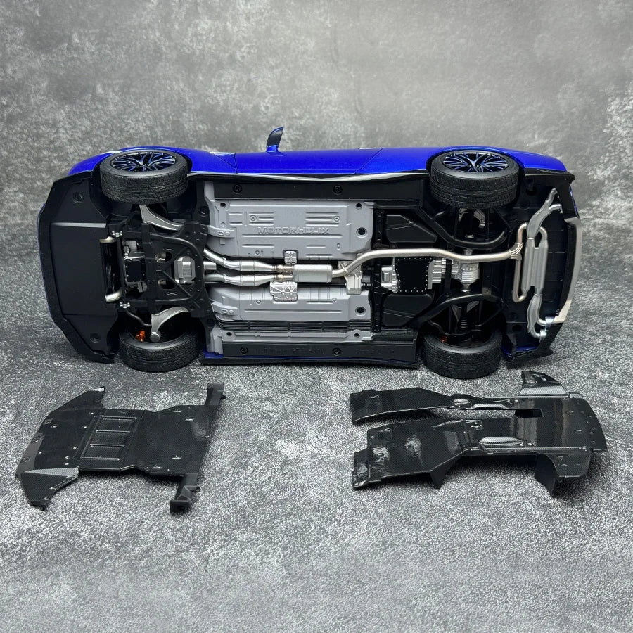 MOTORHELIX 1:18 FOR Nissan GT-R(R35) 50th anniversary edition Car model Static ornament Send to a friend Holiday gift