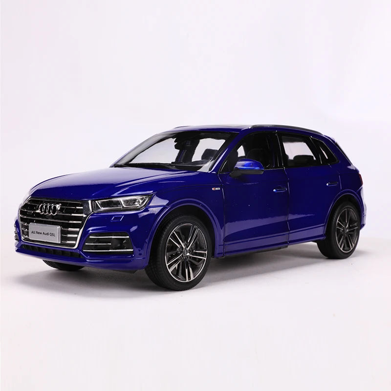 1:18 Original 2018 Q5L Diecast Alloy Car Model For Three Colors Black White Blue