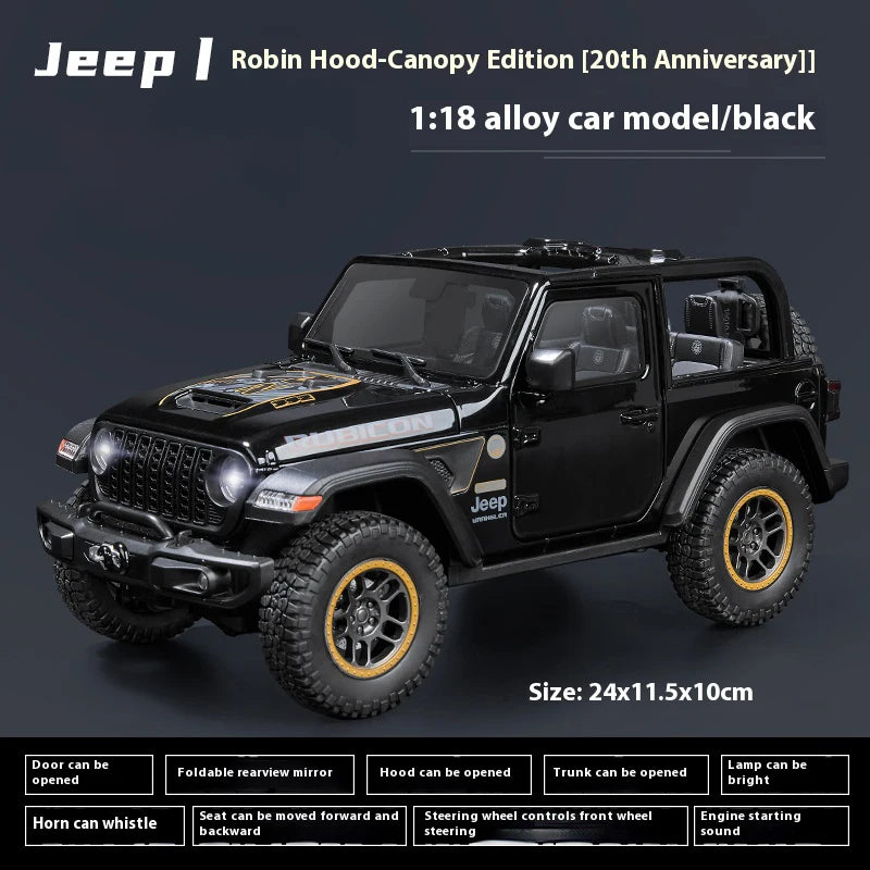 1:18 Jeep Wrangler Rubicon