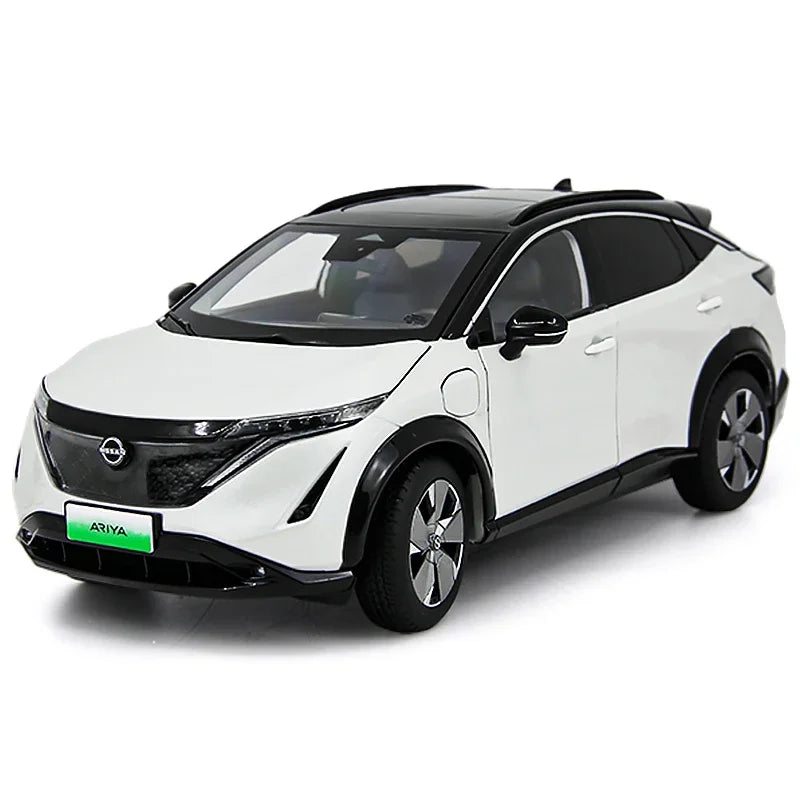 1:18 Scale Nissan Ariya 2022 Diecast Miniature Car Model 1/18 Metal Static Simulation Vehicle Toys Model Men's Hobby Collection