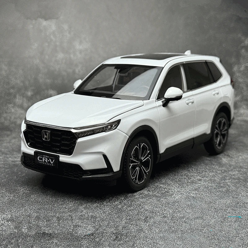 1:18 2024 HONDA CR-V CRV SUV Alloy Car Model Diecast Metal Vehicle Car Model Simulation Collection Childrens Toy Gift Decoration