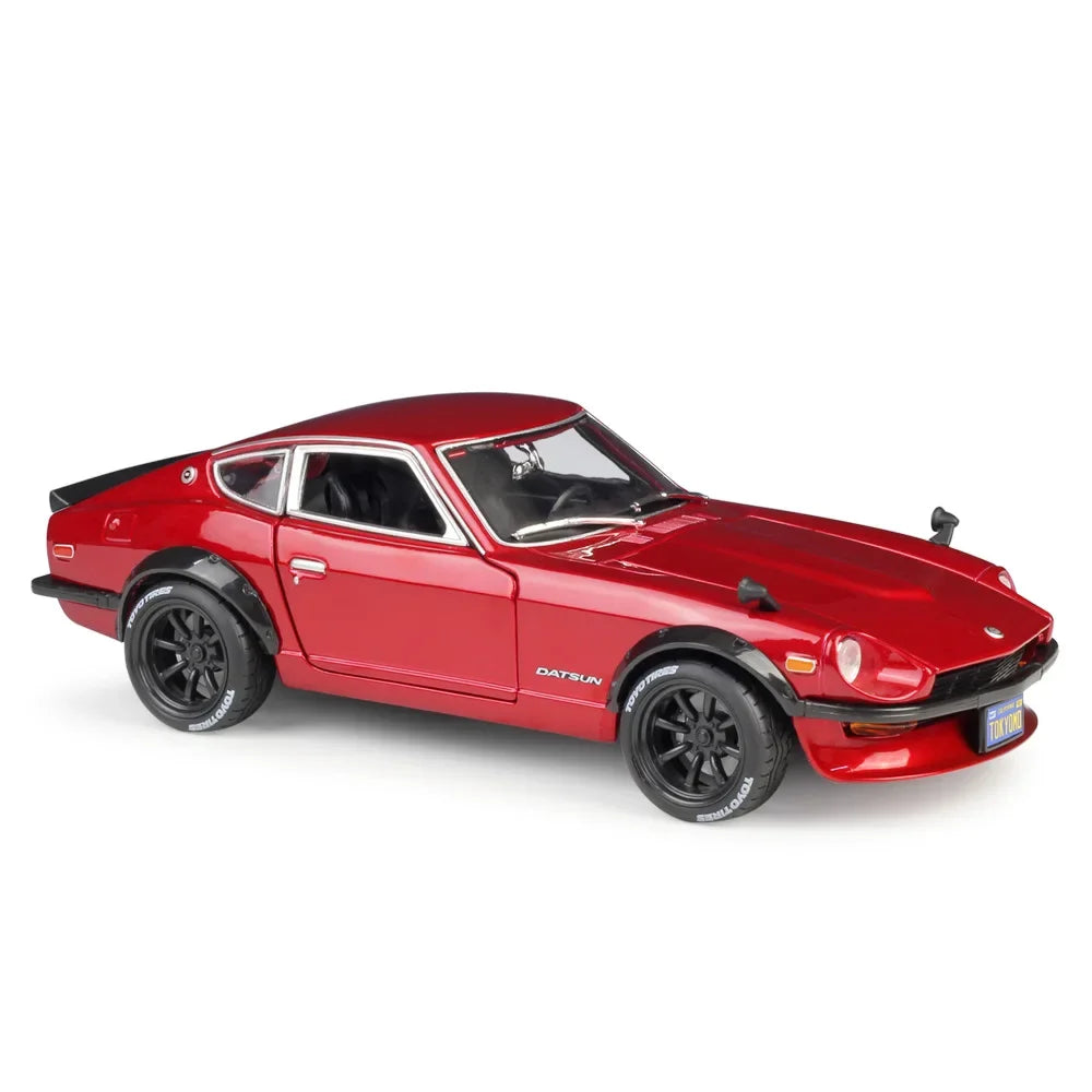 1:18 1971 Datsun 240Z Car Diecast For Nissan Red Model Toys Gifts