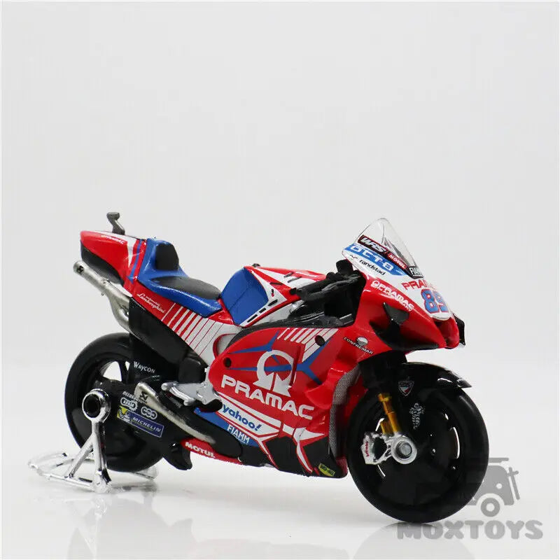Maisto 1:18 2021 Yamaha Ducati Diecast Moto Motorcycle Racing