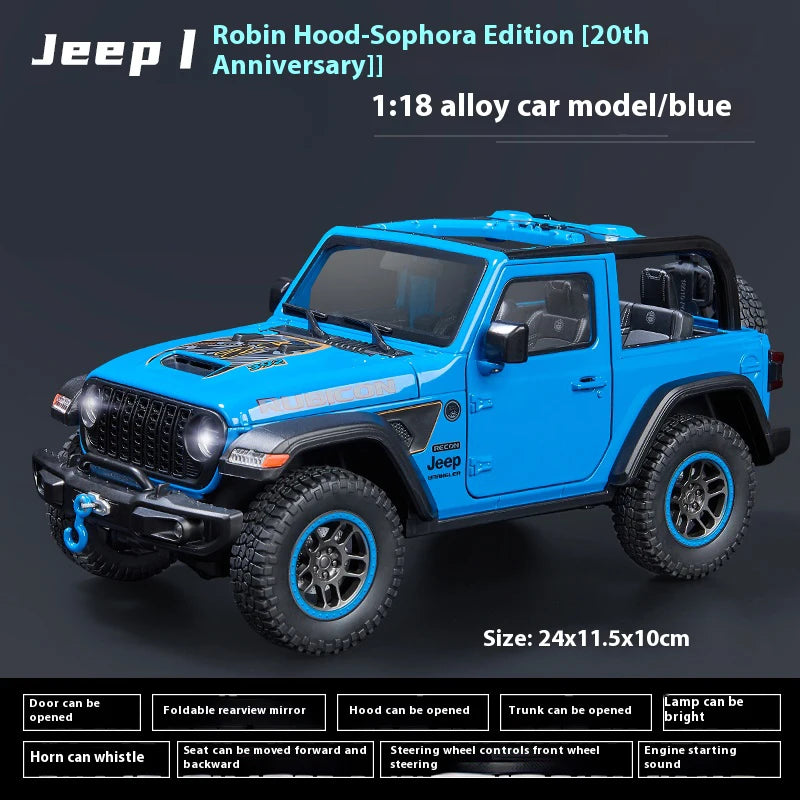 1:18 Jeep Wrangler Rubicon