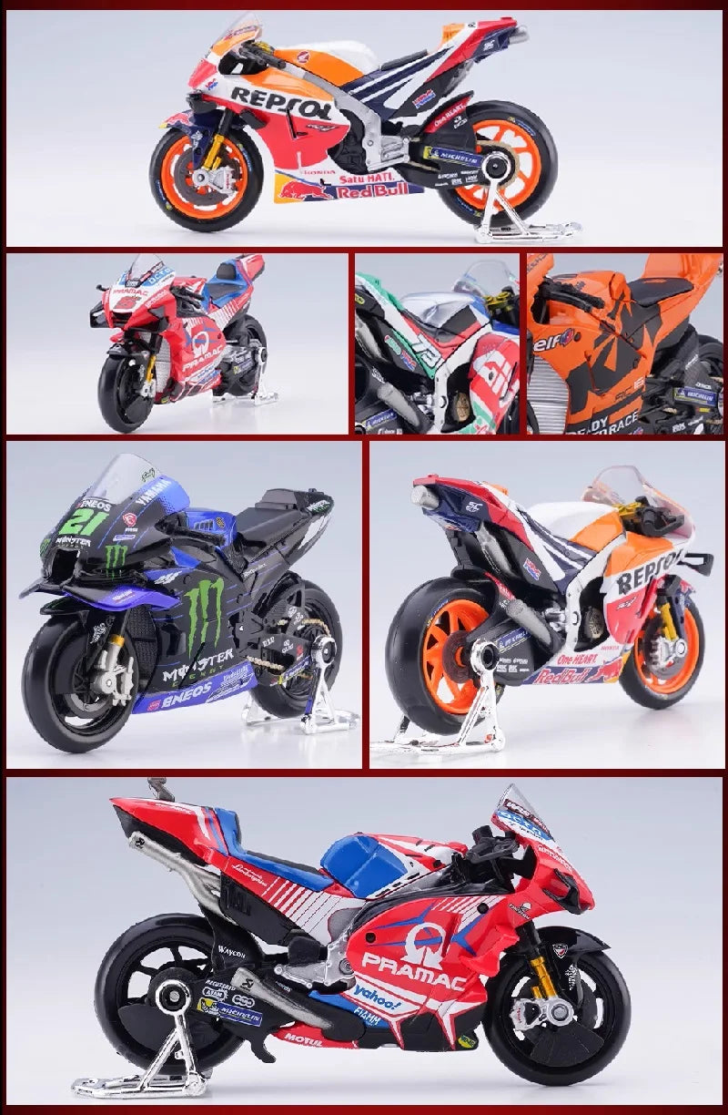 Maisto 1:18 2018 Motocycle Racing Diecast Motoycycle