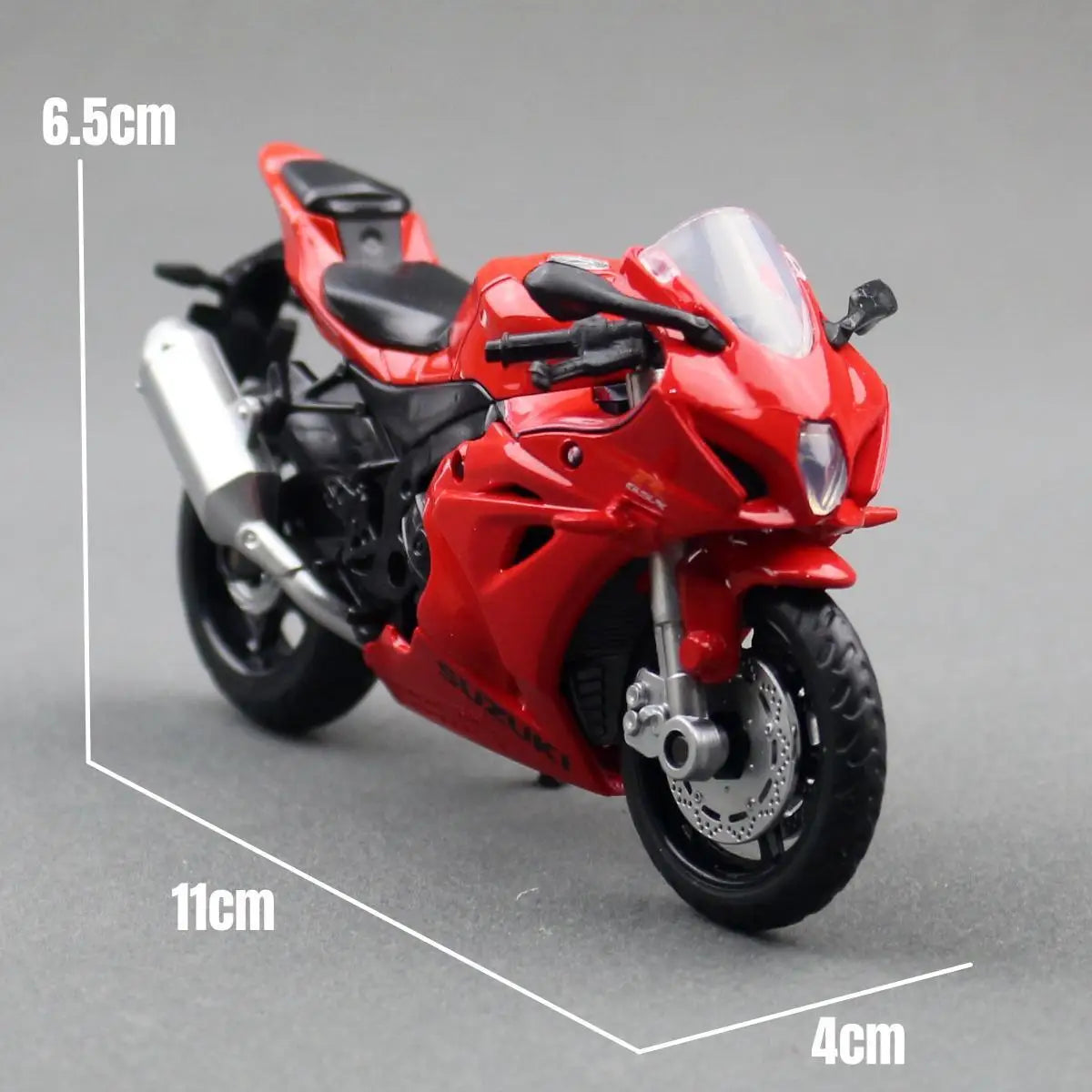 1/18 Suzuki GSX-R1000 Toy Motorcycle Diecast Metal Miniature Vehicle Model 1:18 Super Racing Collection Gift for Children Boy