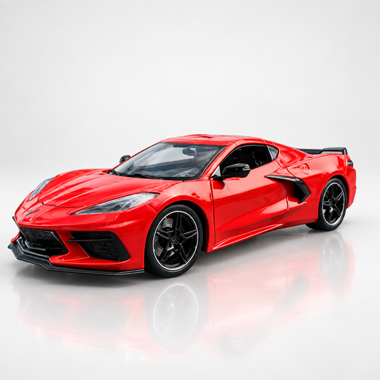 Chevrolet Corvette C8 (2020) – 1:18 Diecast Model – studio product view