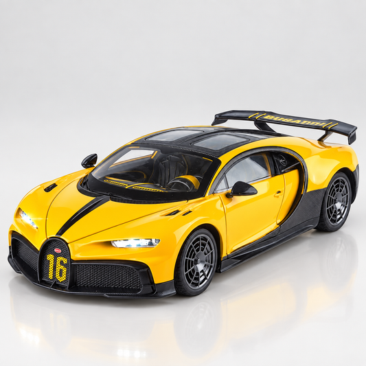 Bugatti Chiron – 1:18 Diecast Model – studio product view