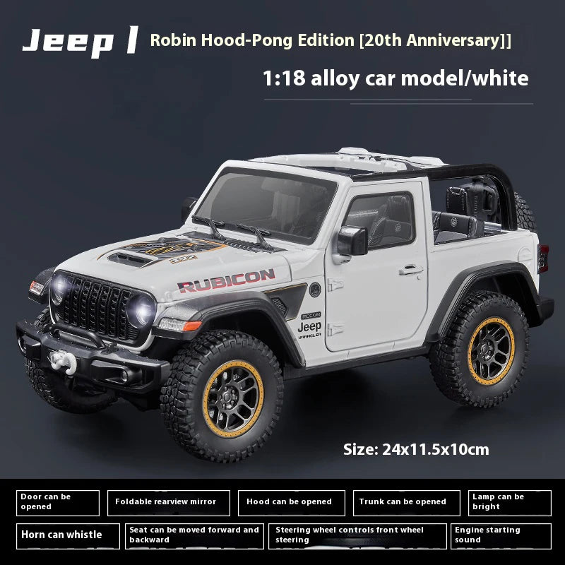 1:18 Jeep Wrangler Rubicon