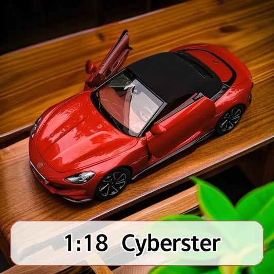 1/18 Diecast Model Car Model Cyberster Gifts for Collectors