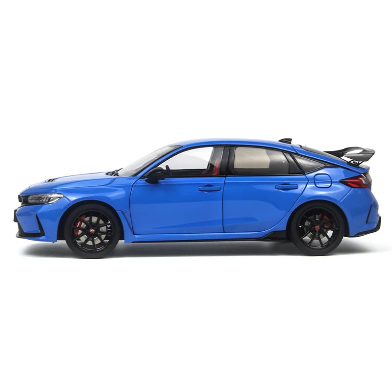 1:18 Scale Honda Civic Type R FL5 2023 Diecast Car Model 1:18 Metal Simulation Miniature Vehicle Toy Model Hobby Collection Gift