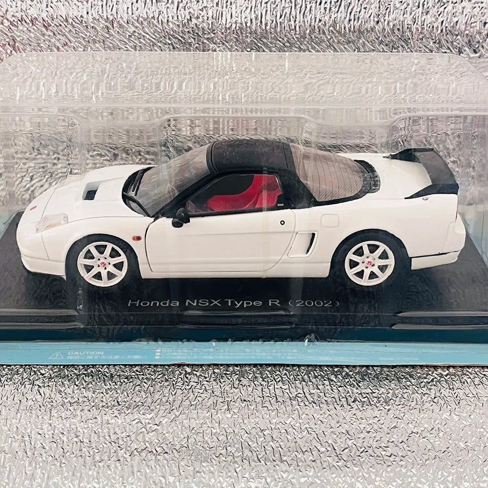 Die-cast 1:24 Scale Honda Nsx Type R 2002 Simulated Alloy Car Model Classic Ornament Collection Exquisite Toy Gift For Boys