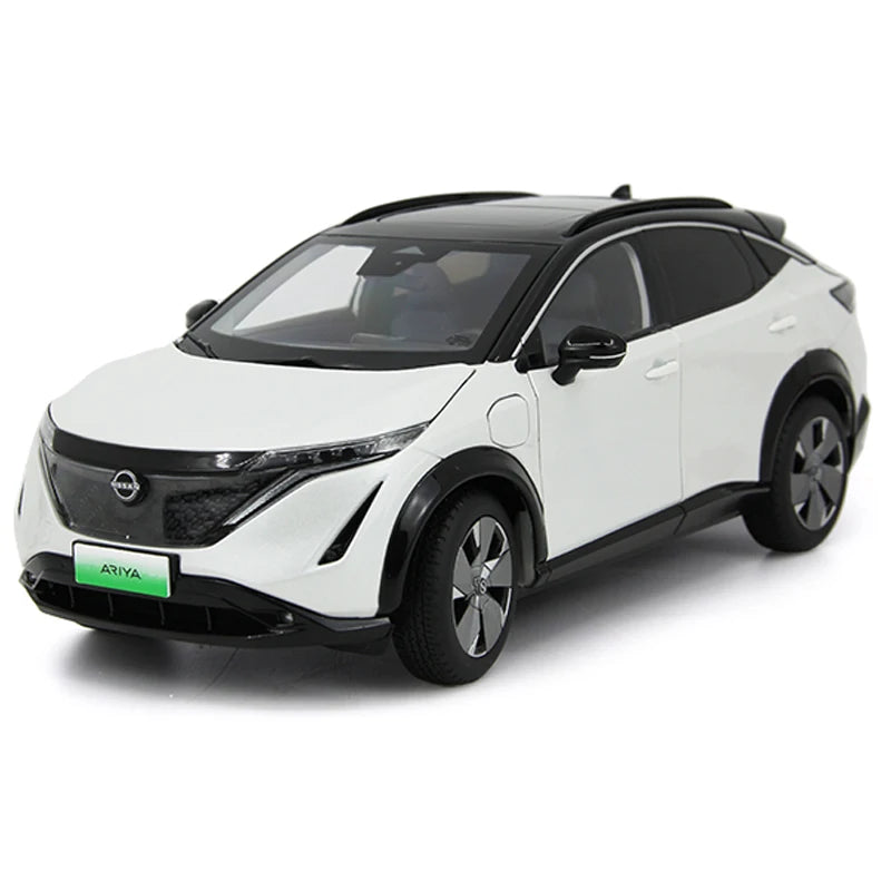 1:18 Scale Nissan Ariya 2022 Diecast Miniature Car Model 1/18 Metal Static Simulation Vehicle Toys Model Men's Hobby Collection