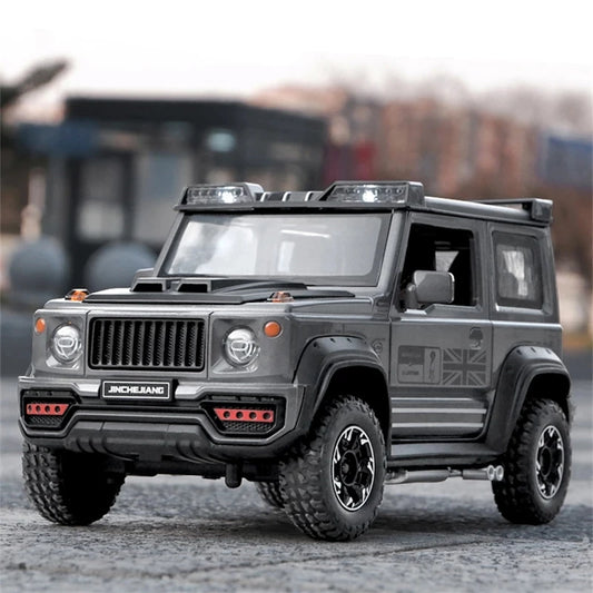 New 1:18 Jimnys SUV Alloy Car Diecasts Model Toy Vehicle Sound And Light Large Size Off-Road Metal Car Simulation Gifts Toys Boy